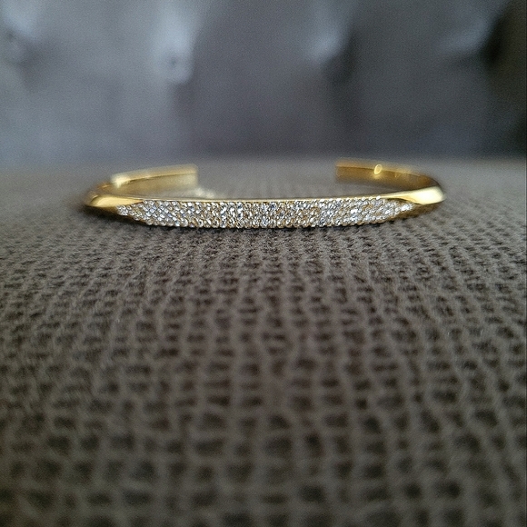 Kate Spade♠️ "Raise the Bar" Gold💛 Open Cuff Bracelet - NWT - Picture 11 of 12
